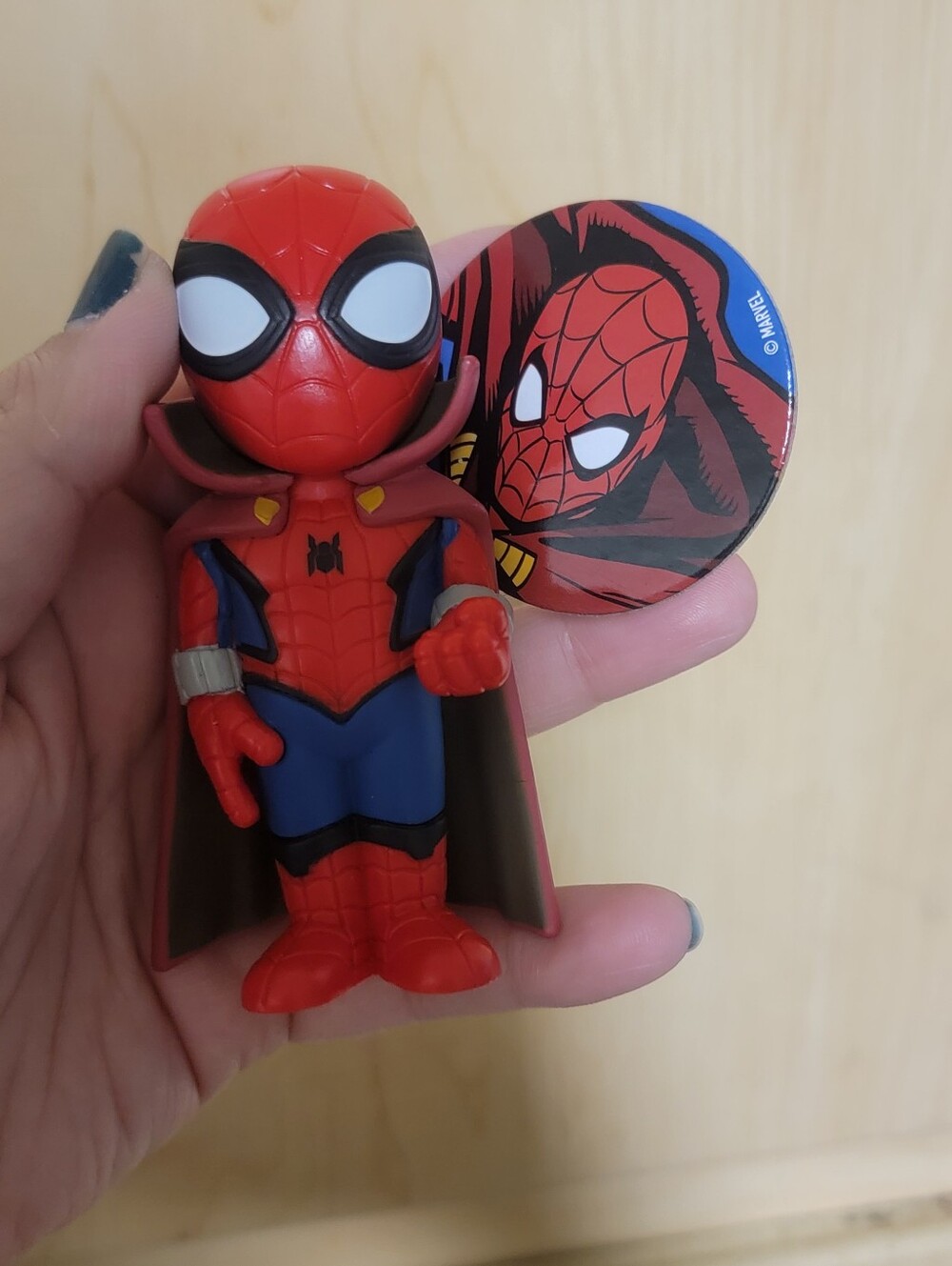 Zombie Hunter Spider-man Soda Pop Figure - Red & Blue Chase Version
